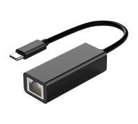 USB Type C, Network Adapter, Stable Connection Plug Ready Fast Setup Compact Design Portable Accessory, Ethernet Adapters for Business, Travel, Education, Entertainment