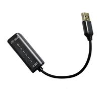 USB/Type C to Optical Audio Converter USB to SPDIF Digital Fiber Optic Adapter for Connecting Laptop to Soundbar USB