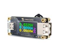USB Type C to Type A Tester QC PD3.0 Trigger Module with LCD Display Type-C Female Interface 5V 9V 12V 15V 20V 5A Adjustable Power Supply PD2.0/PD3.0,QC2.0/QC3.0,BC1.2