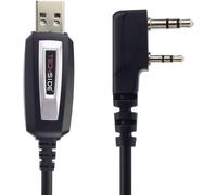 USB UltraFast Programming Cable for TI-F8+ BF-888S/UV-5R,Radioddity,Retevis,Kennwood,Wouxun Walkie Talkie