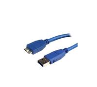 usb-v3-a-m-micro-b-m câble usb version 3 a mâle vers micro b mâle bleu