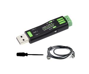 USB vers CAN Adaptateur Analyseur CAN Bus Convertisseur Basé sur STM32 Puce, Supportant Windows 11/10/8/7/XP et Raspberry Pi OS/Jetson Nano Ubuntu etc. Systèmes Linux, avec Câble USB