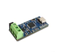 USB vers CAN V2.0 avec prise en charge CAN-FD, contrôleur STM32G4, affichage LED, connecteur de type C pour analyse de bus et enregistrement des données, bleu