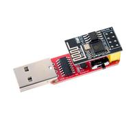 USB vers ESP8266 ESP-01S Module adaptateur Wi-Fi sans fil Wi-Fi CH340G USB vers pilote TTL IC intégré, 115200 Baud Rate