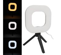 USB Video Light 5 Color 1500lm 72 LEDs Clip-On & Tripod for Streaming