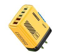 USB Wall Charger Rapid Charging - Wall Adapter with 5-Port