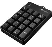 USB Wired Numeric Keypad Pavé numérique Portable 19 Touches Clavier Filaire USB Plug & Play Clavier numérique pour Le Bureau la Maison Le Travail Les études pour Mac Windows