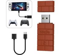 USB Wireless Adapter 2,Bluetooth Adapter with OTG Cable for Switch/2 System,Windows 10,PS Classic,Android,Raspberry Pi,Retrofreak for Xbox Series,JoyCon,Switch Pro,PS5/4/3