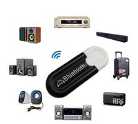USB Wireless Handsfree Bluetooth Audio Music Receiver Adapter BK