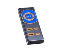 USB Wireless Magnetic Charger for Mobile Phones Tablets, Laptops with Fast Charging Desktop Charging Station EU Plug