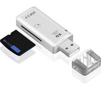 USB XD Card Reader for Fuji and Olympus Cameras USB 2.0 Adapter XD Card Reader Picture Card Reader 480MB Easy to Read Compatible with PC Windows Mac Tablet, White