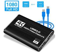 USB3.0 HDMI 4K 60Hz Capture vidéo HDMI vers USB carte de Capture vidéo Dongle jeu diffusion en direct