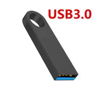 USB3.0 Lecteurs Flash 128gb Haute Vitesse En Métal Étanche Noir Stylo Lecteur 64gb Memory Stick USB Mémoires De Stockage pour PC - Type Black-64 GO