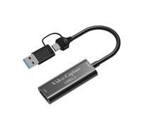 USB3.0 Video Capture Card 4K compatible for Gamingg Streaming Live Broadcasting