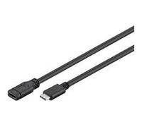 Usb3.1 type c - type c 1m m-f gen 1, 5gbit s, black 10 x faster than usb 2.0, superspeed+ data transmissions up to 5 gbit s G