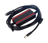 USBACAB230 Câble de programmation PLC pour ES/EX/EH/SA/SE/SV/SS | Adaptateur USB vers RS232, connecteurs plaqués or, certifié CE pour l'automatisation industrielle (FTDI)