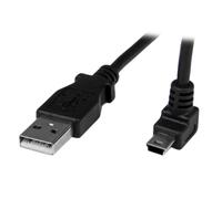 [USBAMB1MU] STARTECH.COM Câble Mini USB A vers Mini B coudé 90° vers le haut 1 m