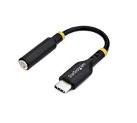 [USBCAUDIO2] STARTECH.COM Adaptateur Audio USB-C vers Prise Casque/Casque 3,5...