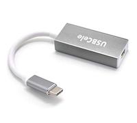 USBCele Adaptateur USB-C (Thunderbolt 3) vers Mini DisplayPort, USB Type C vers Mini Display Port 4K Câble Adaptateur pour MacBook Pro, iMac, LED Cinema Display et plus encore