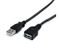 StarTech.com Câble d'Extension Mâle/Femelle USB 2.0 de 1.80m - Prolongateur USB - Rallonge