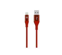 USBLIGHTCOL3MRD câble Lightning 3 m Rouge