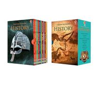 Usborne – Beginners History – Coffret 10 livres (Âge de pierre, Égyptiens, Romains, Vikings, etc.)