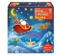 Usborne Book And 3 Jigsaws: Santa