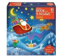 Usborne Book and 3 Jigsaws Santa by Sam Taplin Sam Taplin (Auteur)