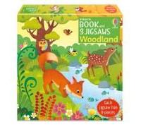 Usborne Book And 3 Jigsaws: Woodland