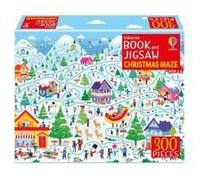 Usborne Book And Jigsaw Christmas Maze
