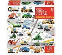 Usborne Book and Jigsaw Diggers and Cranes by Sam Smith Sam Smith (Auteur)