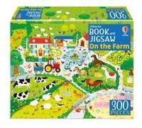 Usborne Book And Jigsaw On The Farm