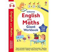 Usborne – Cahier géant Anglais et Mathématiques 5-6 (Usborne Workbooks)