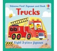 Usborne First Jigsaws And Book: Trucks