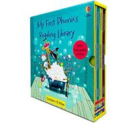 Usborne My First Phonics Reading Library Coffret de collection de 12 livres (lecteurs Phonics) (AVEC AUDIO GRATUIT EN LIGNE)