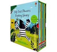 Usborne – My First Phonics Reading Library – Coffret 20 livres (Phonics) – Audio gratuit en ligne