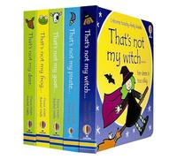 Usborne touchy-feely books That's not my... Collection 4: 5 Books Box Set (Witch, Pirate, Goat, Frog, Deer)