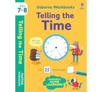 Cahier d'exercices Apprendre l'heure 7-8 – Usborne