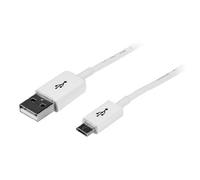 [USBPAUB2MW] STARTECH.COM Câble Micro USB 2 m - A vers Micro B - Blanc