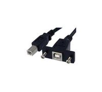 USBPNLBFBM1 Startech Câble, Montage En Panneau USB B Femelle-B M