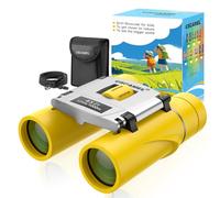 USCAMEL Jumelles Enfant et Adultes, 8×21 Compactes Puissante Jumelles Voyage pour L'observation des Oiseaux et Chasse