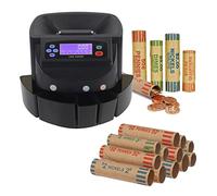 USD Coin Counter Machine électronique automatique Trieur de pièces et emballage/rouleau équipement de comptage 300 pièces/min XD-9005
