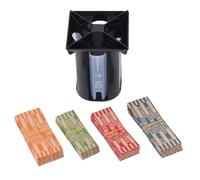 USD COIN SORTER précis 4 en 1 monnaie à rouleaux de monnaie Machine de comptoir pour sous Nickels Dimes Quartiers Home Office Bank Détaillant Retaileur Plastique 11,5 x 9cm 268g