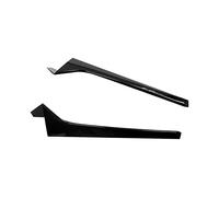 USDGIW pour VW pour Tiguan R-Line 2017-2022 Noir Brillant Voiture Fenêtre Arrière Aileron Latéral Canards Séparateur Pare-Brise Garniture Autocollant Diffuseur Pare-Chocs