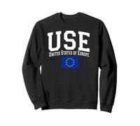 Use États-Unis d'europe UE Drapeau Étoiles Logo Européen Fan Sweatshirt