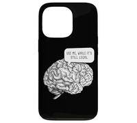 Use Me, While It's Still Legal: Free Speech & Thinking Brain Coque pour iPhone 13 Pro