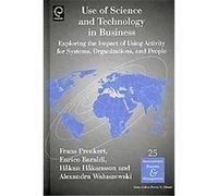 Use of Science and Technology in Business, International Business and Management Series Hakan Hakansson (Auteur)