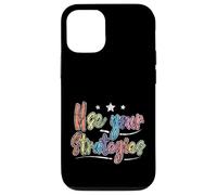 Use Your Strategies Teacher Test Exam Motivation Coque pour iPhone 12/12 Pro