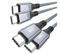 UseBean 240W Câble USB C vers USB C 4.5M (lot de 2), Câble USB 3.2 Gen2X2 Transfert de données 20Gbps 4K@60Hz Type-C PD Charge Rapide,pour iPhone 15 Plus Pro Max MacBook Pro iPad Pro Galaxy S24