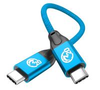 UseBean Câble USB C vers USB C 100W 0,2M, Câble de transfert de données USB 3.2 Gen 2X2 20Gbps Type-C PD Cordon de Charge Rapide,pour iPhone 15 Plus Pro Max MacBook Pro iPad Pro Galaxy S24 S23